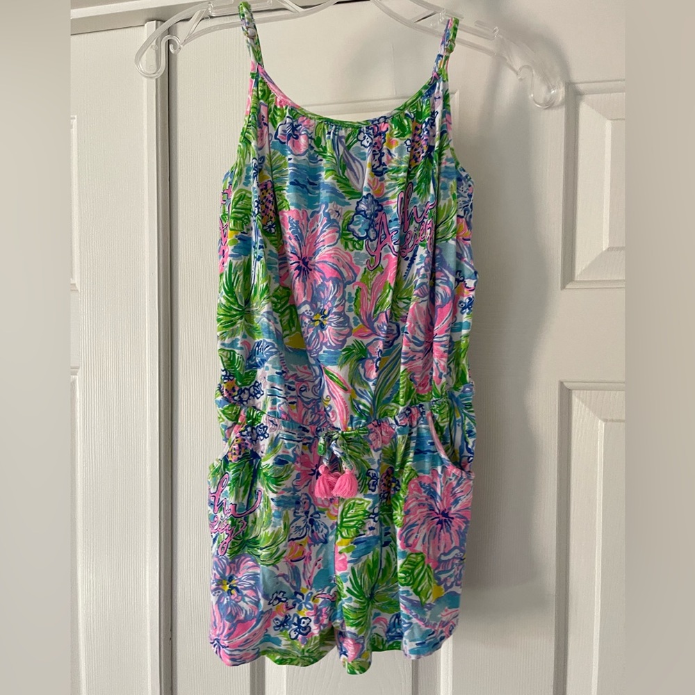 Lily Pulitzer girl’s romper size 12/14